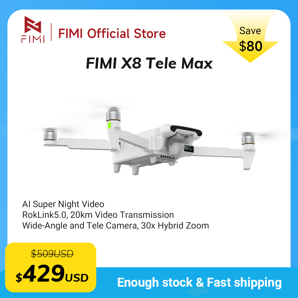 Drone Thermal Imaging - FIMI X8 텔레 맥스 신형 드론
