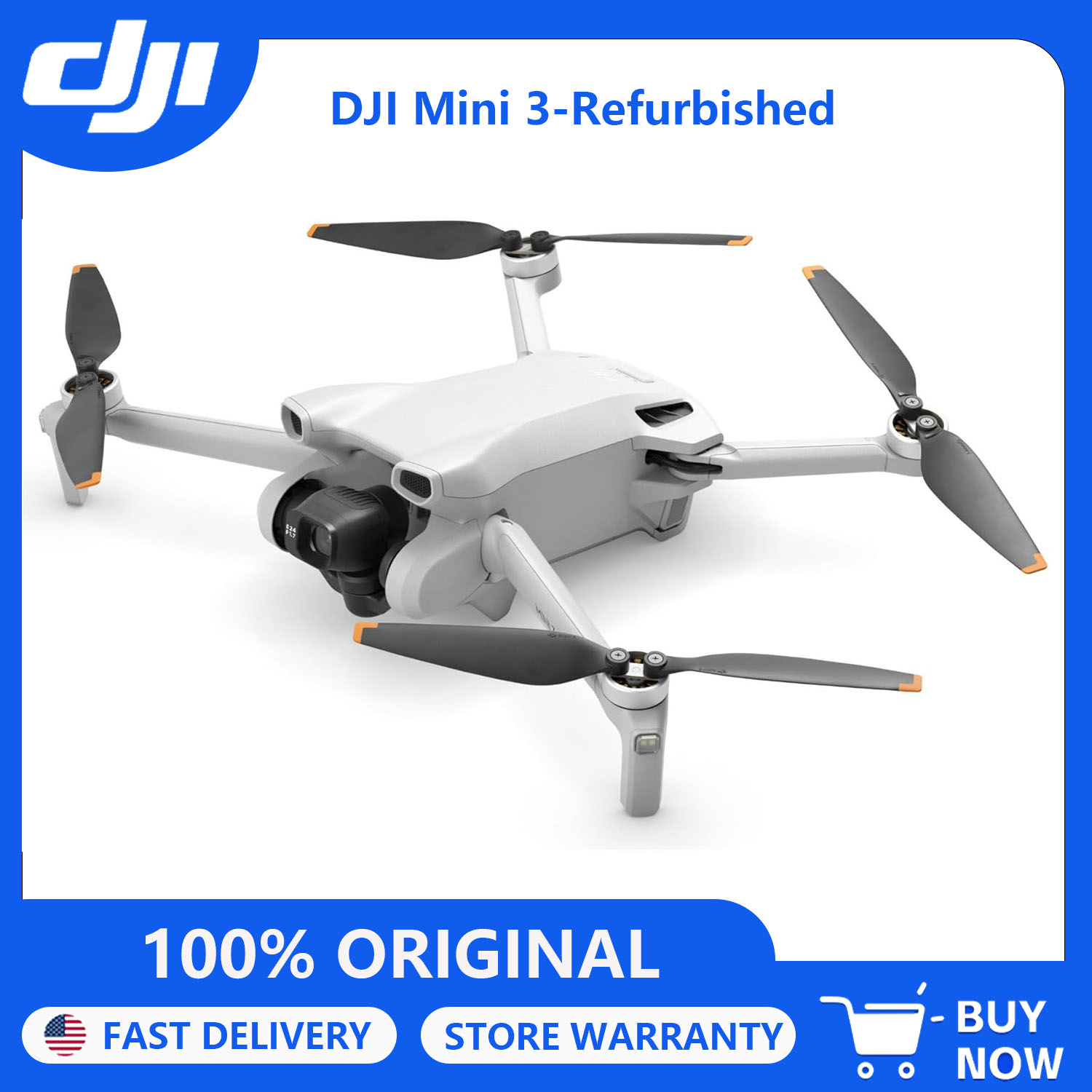 Drone Video Production - 성인용 카메라 장착 DJI 미니 3