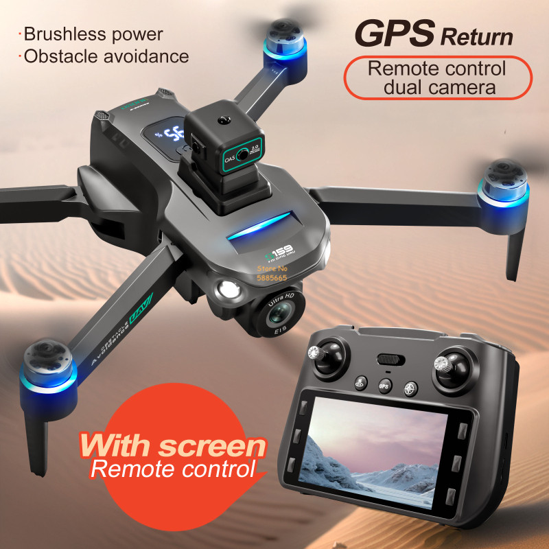 Drone Aerial Photography - 8K 듀얼 카메라 5G WIFI FPV