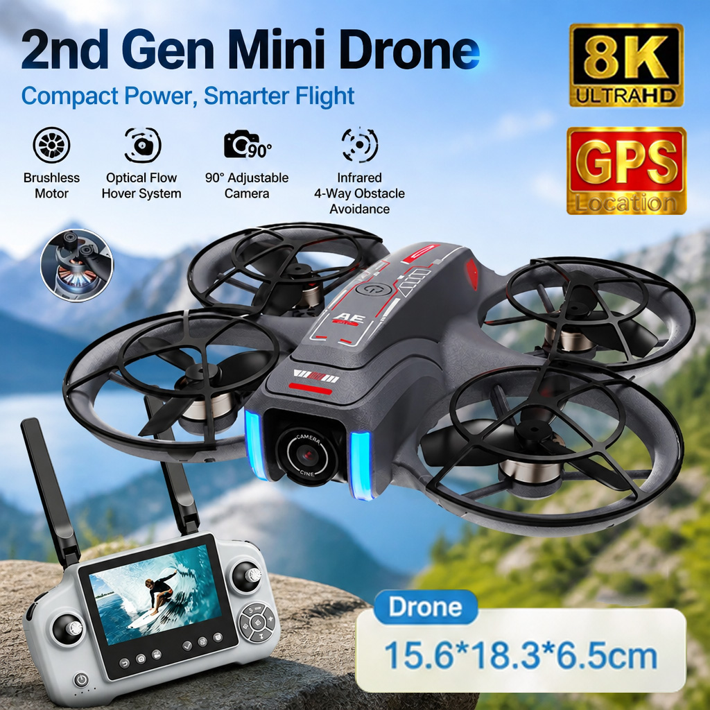 Drone Photogrammetry - 새로운 2세대 AE21 GPS 드론 전문가용