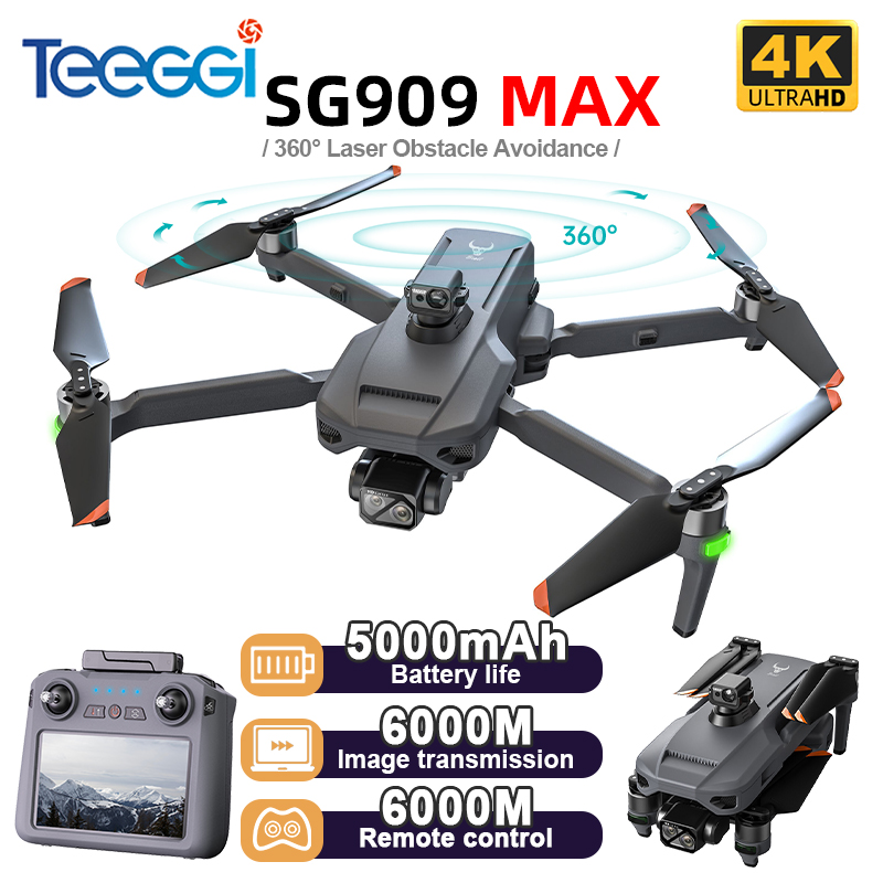 Drone Aerial Photography - Teeggi SG909 MAX GPS 드론(4K 카메라
