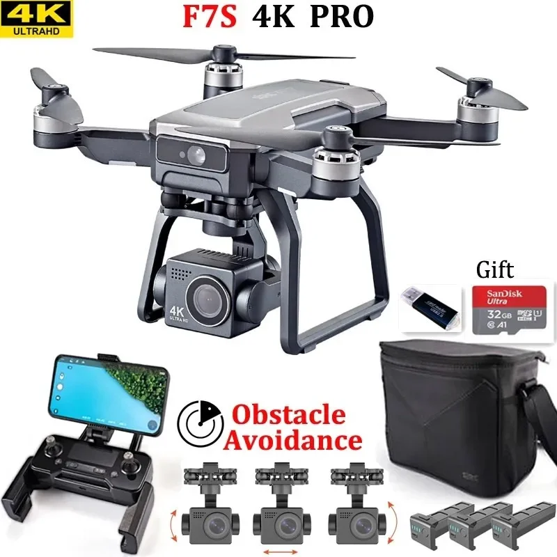 Drone Aerial Photography - SJRC F7s 4K 프로 드론, 장애물