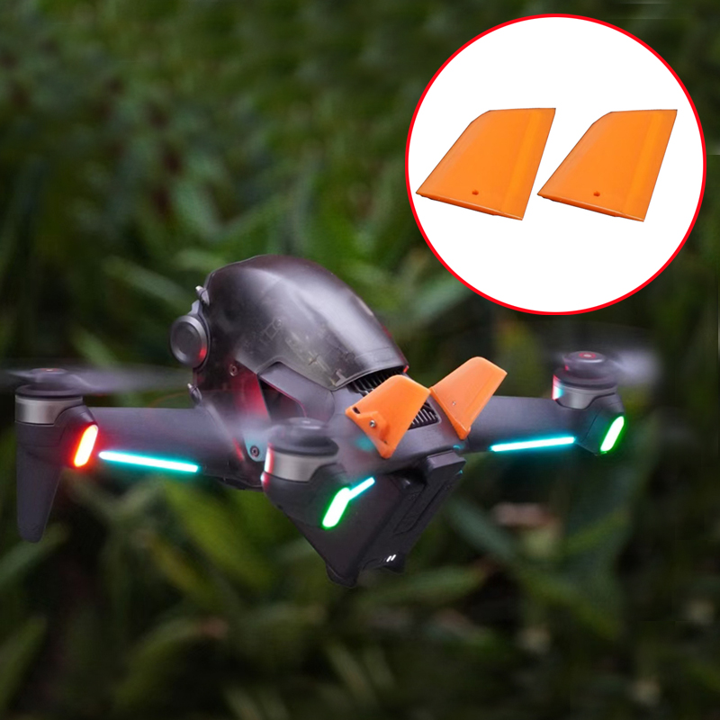 Drone 3D Modeling - 수직 꼬리 날개 공기 역학 비행