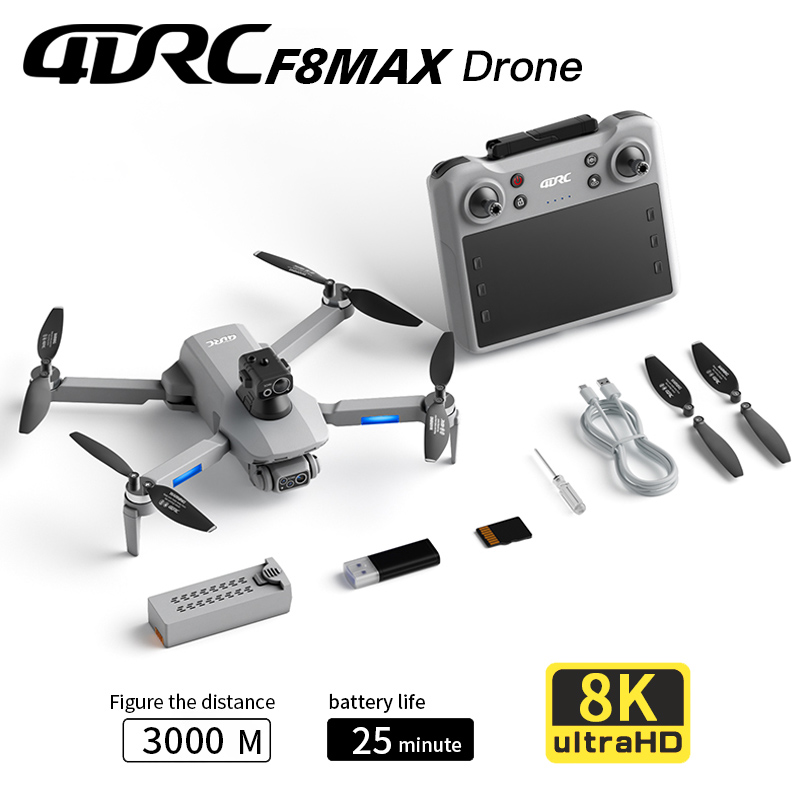 Drone Photogrammetry - F8 MAX GPS 드론 전문가용 8K