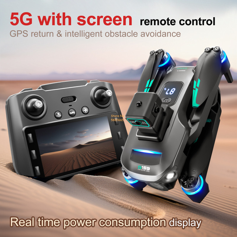 8K 듀얼 카메라 5G WIFI FPV 원격 제어 Qu - Drone Aerial Photography 리뷰 및 가격
