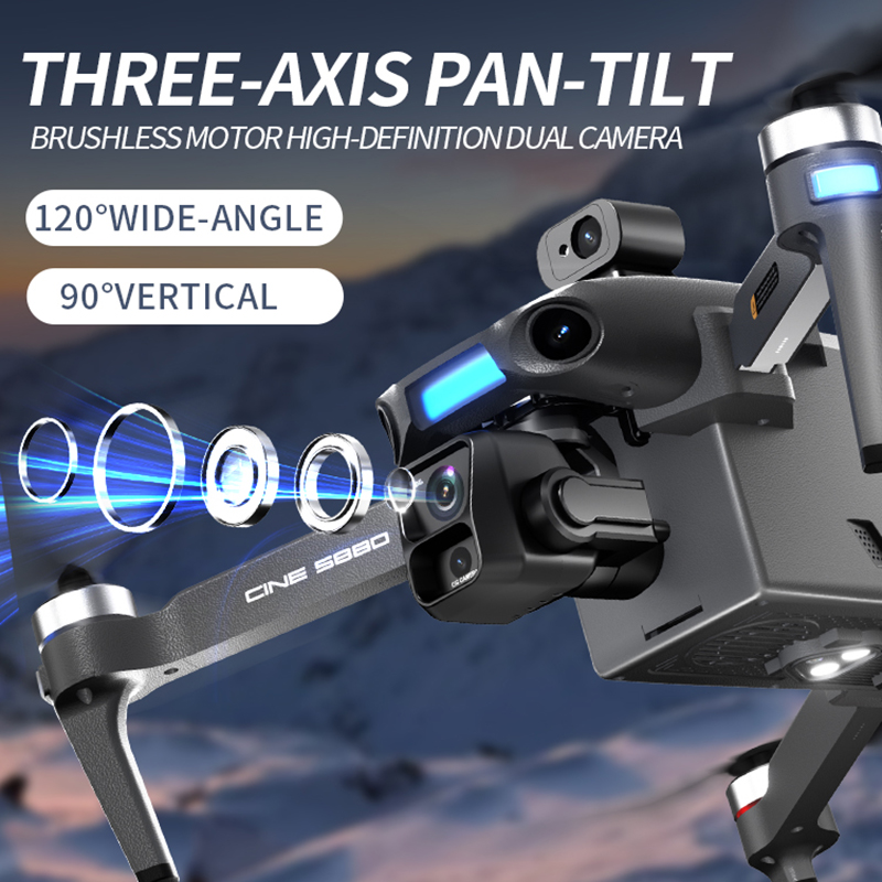2026년형 새로운 8K 듀얼 카메라 드론, 5.5인치 - Drone Aerial Photography 리뷰 및 가격