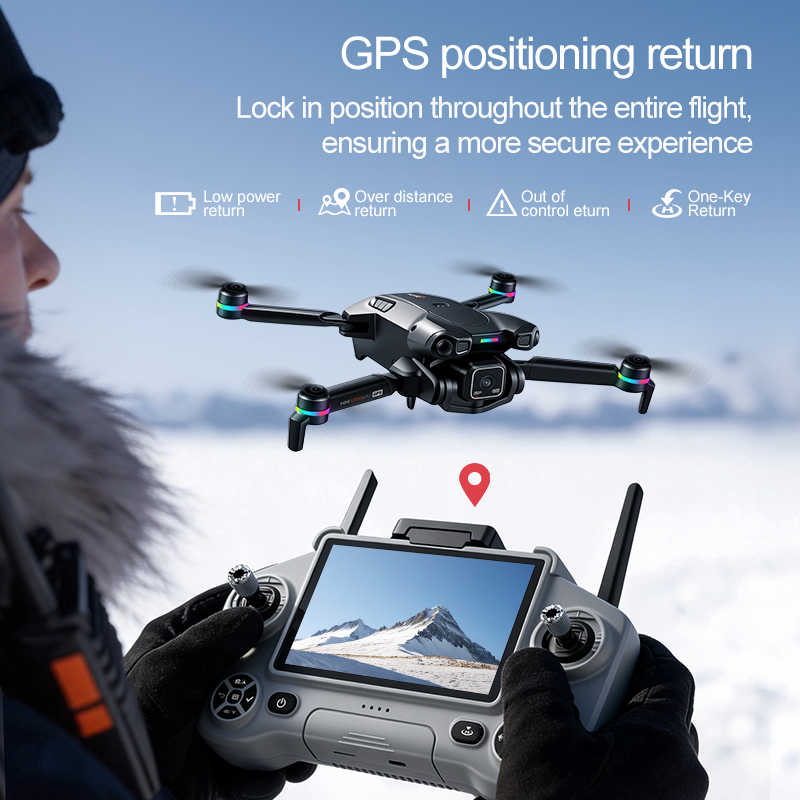 새로운 K900 MAX GPS 드론, 4K 전문가용 H - Drone Photogrammetry 리뷰 및 가격