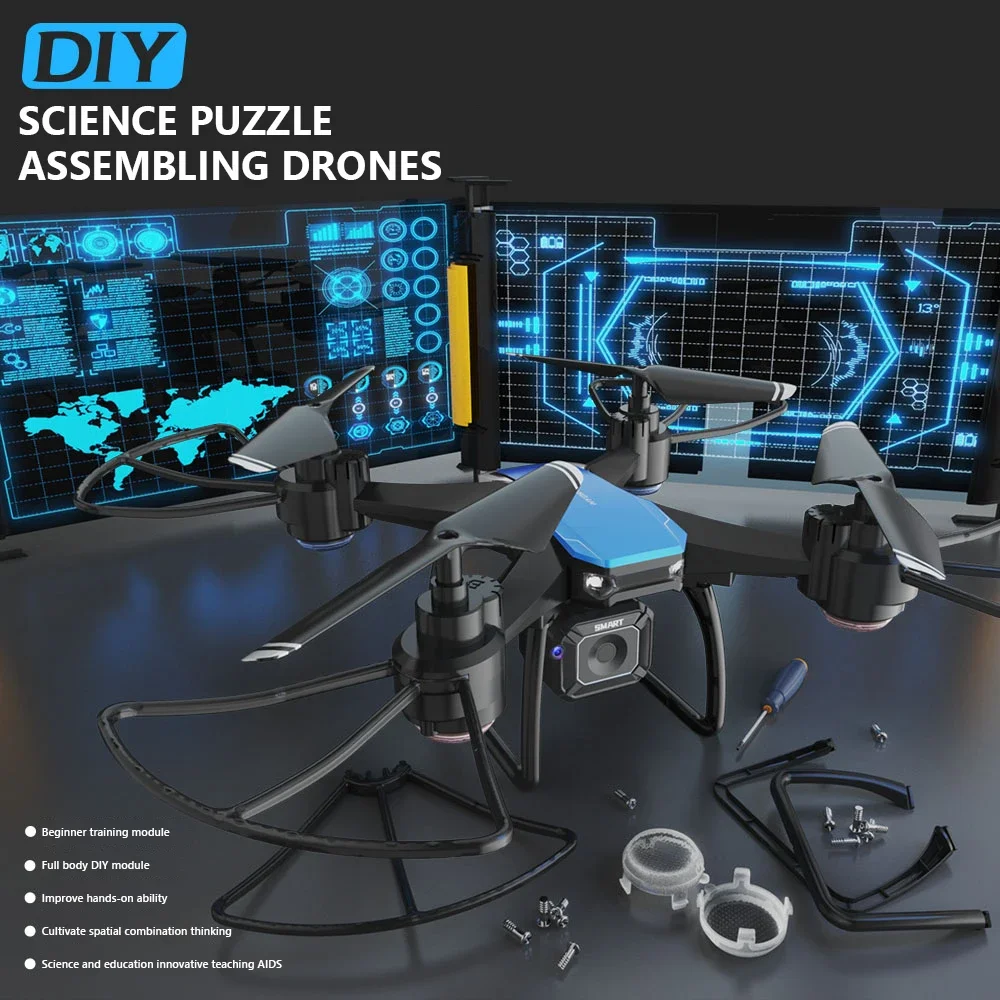 JJRC H108 DIY 교육용 조립 미니 드론 인터랙 - Drone Aerial Photography 리뷰 및 가격