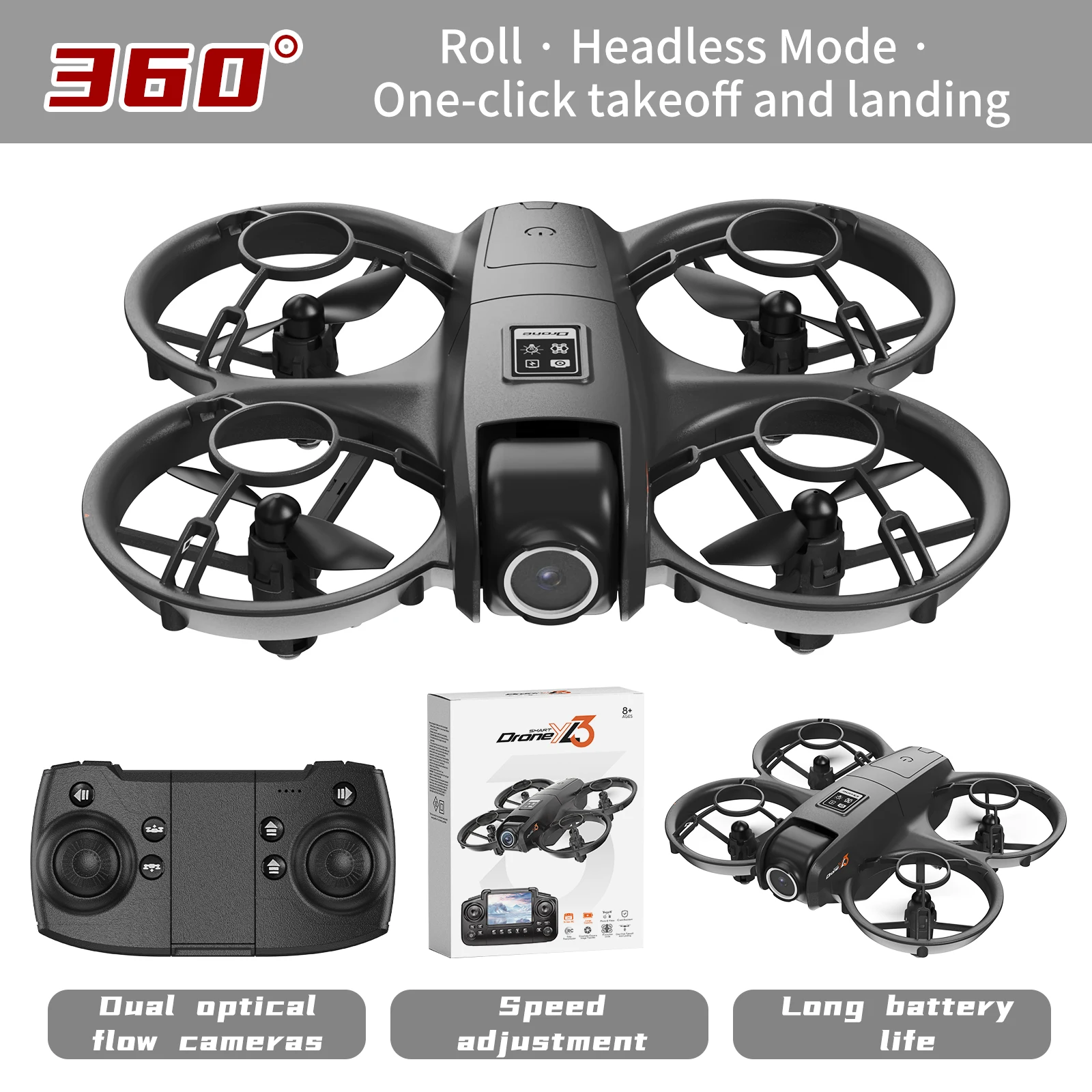 새로운 YL3 RC 드론 8K 1080P 광각 듀얼 H - Drone Photogrammetry 리뷰 및 가격
