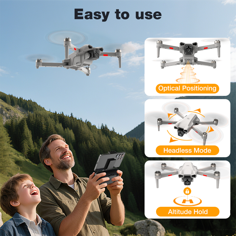 새로운 핫 L017 프로 드론 브러시리스 3D 롤 36 - Drone Photogrammetry 리뷰 및 가격
