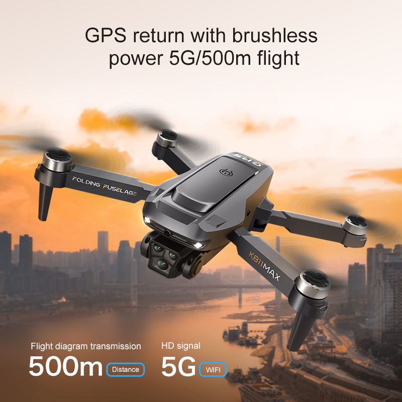 K811MAX 쿼드콥터 드론: 브러시리스, GPS, 자 - Drone Aerial Photography 리뷰 및 가격