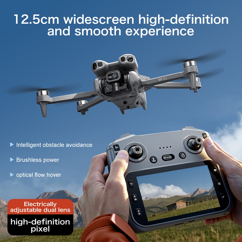 GT50 미니 드론 듀얼 카메라 8K 항공기 장애물 회 - Drone Video Production 리뷰 및 가격